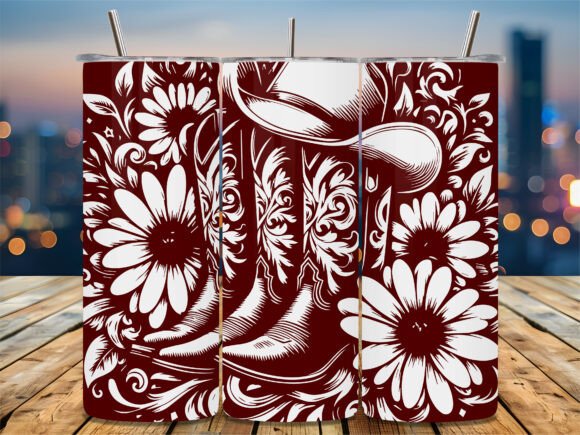 Cowboy Boot Floral Wrap Review