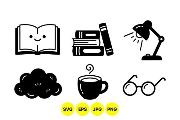 Cozy Study Icon Clipart Pack Review