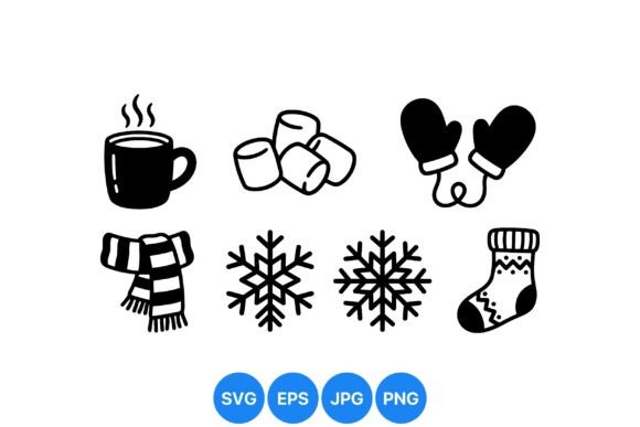 Cozy Winter Holiday Icons Review
