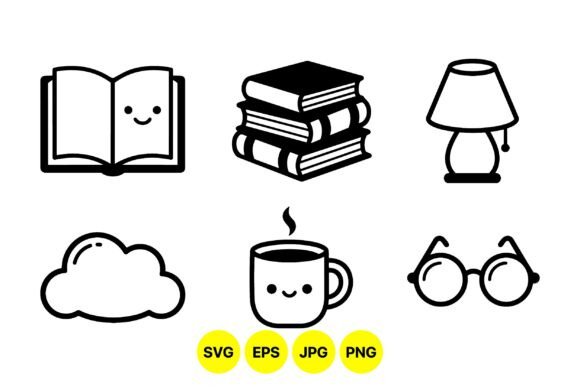 Cute Study Time Clipart Set Review