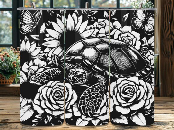 Floral Rose Turtle Embroidery Design Review