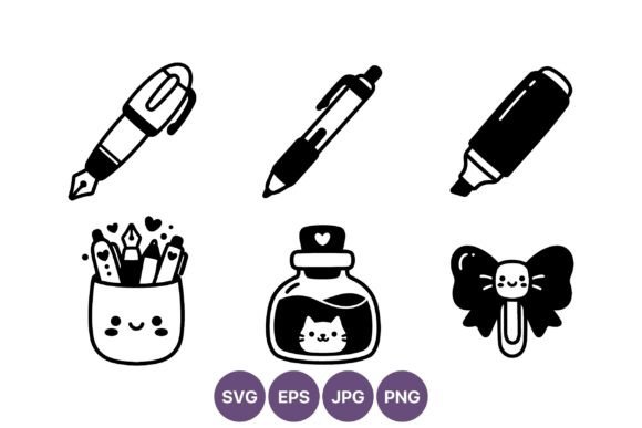 Kawaii Stationery Pen Pencil Marker