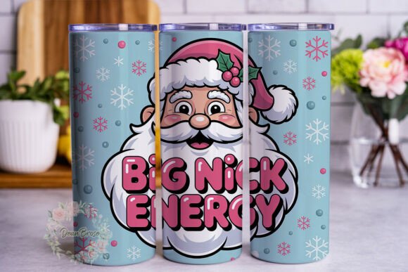 Retro Jolly Figure Snowflake Tumbler Wrap Review