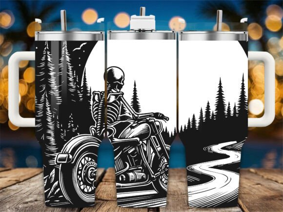 Skeleton Night Ride Embroidery Design Review