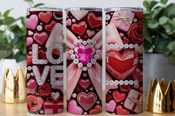 Valentine's Day Glitter Heart Wrap Review