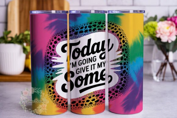 Vibrant Leopard Print Motivational 20oz Review